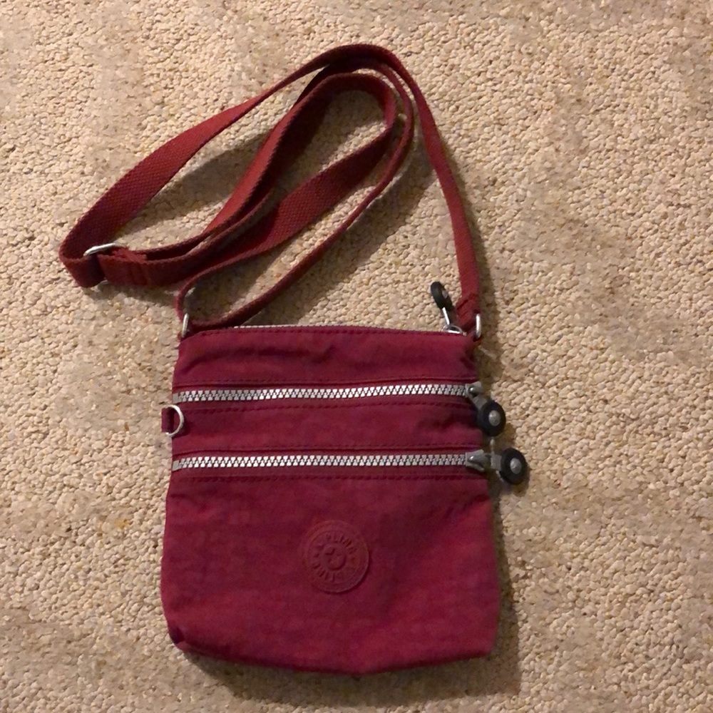 Kipling triple zip crossbody